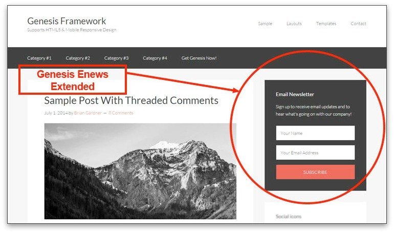 Inline Responsive Menu in Genesis Parallax Pro