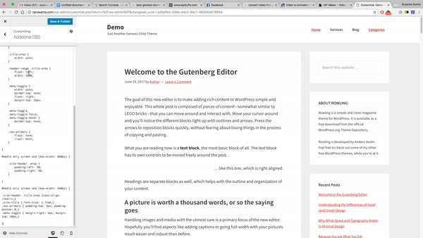 Primary Navigation Menu